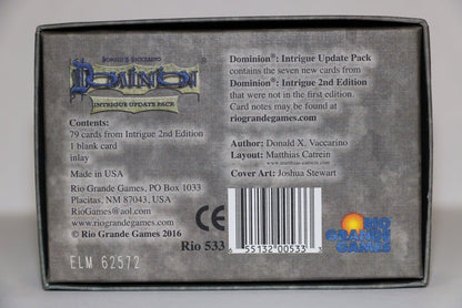 Dominion Intrigue 2nd Edition Update Pack