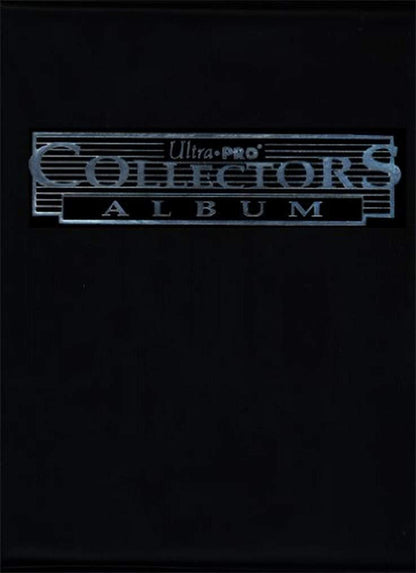 Pro 9 Pocket Collectors Portfolio Album - Black A4