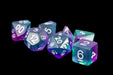 Fanroll - 16Mm Resin Polyhedral Dice Set: Blue Aurora
