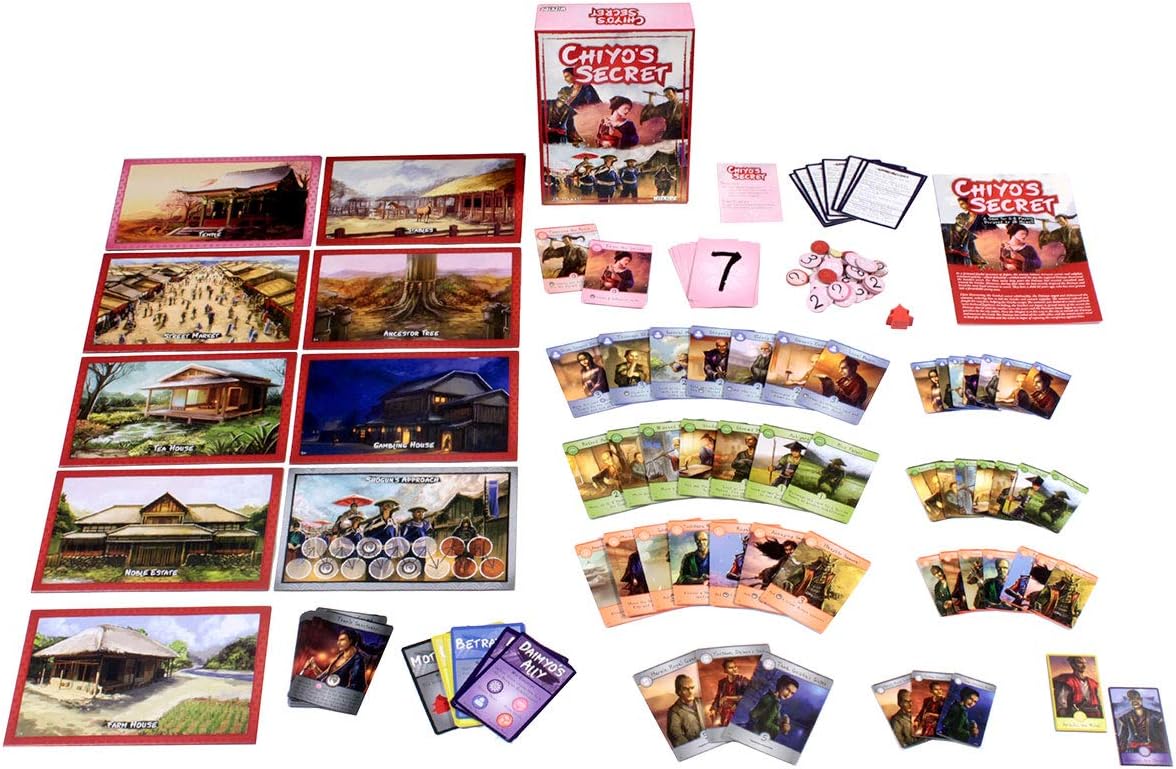 WizKids Board Game Chiyo's Secret *English Version* Role Playing games