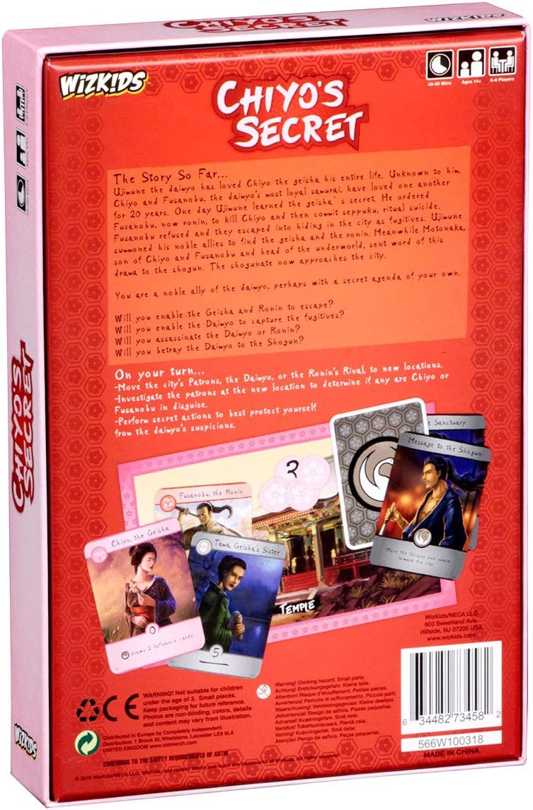 WizKids Board Game Chiyo's Secret *English Version* Role Playing games