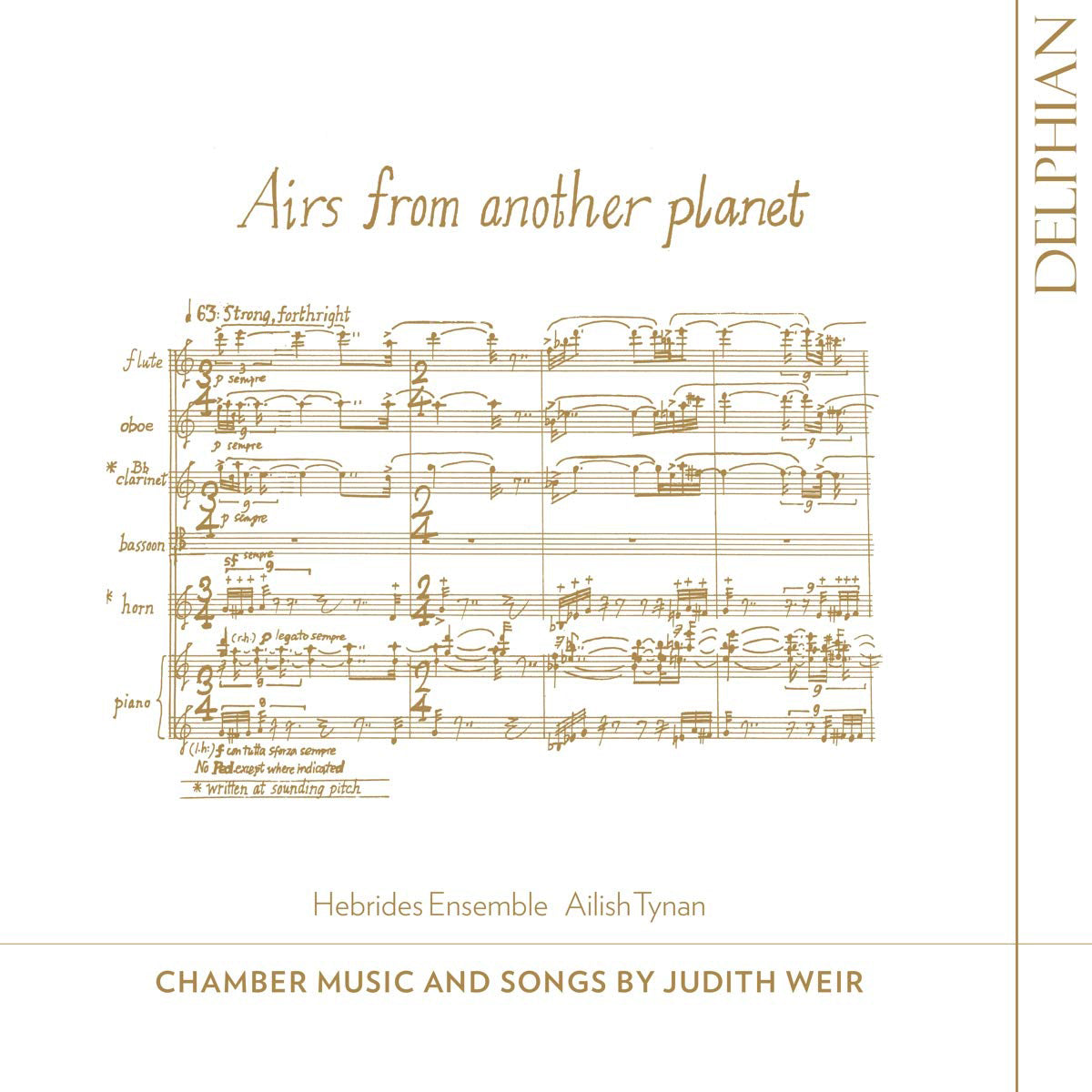 Airs from Another Planet: Chamber Music and Songs By Judith Weir