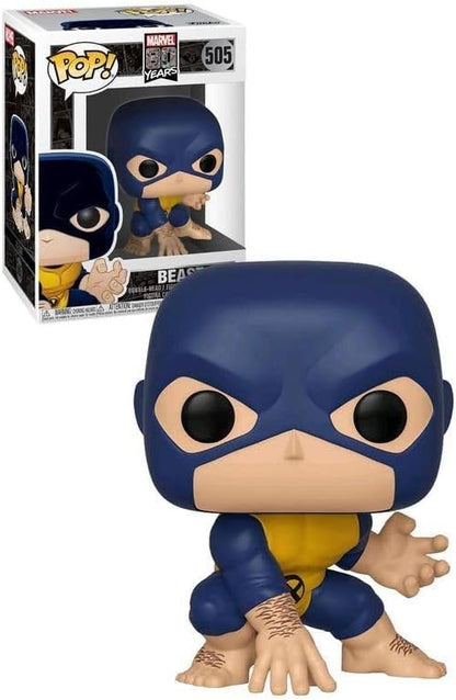 Funko POP! Bobble Marvel: 80th-First Appearance-The Beast - Marvel Comics - Collectable Vinyl Figure - Gift Idea - Official Merchandise - Toys for Kids & Adults - Comic Books Fans