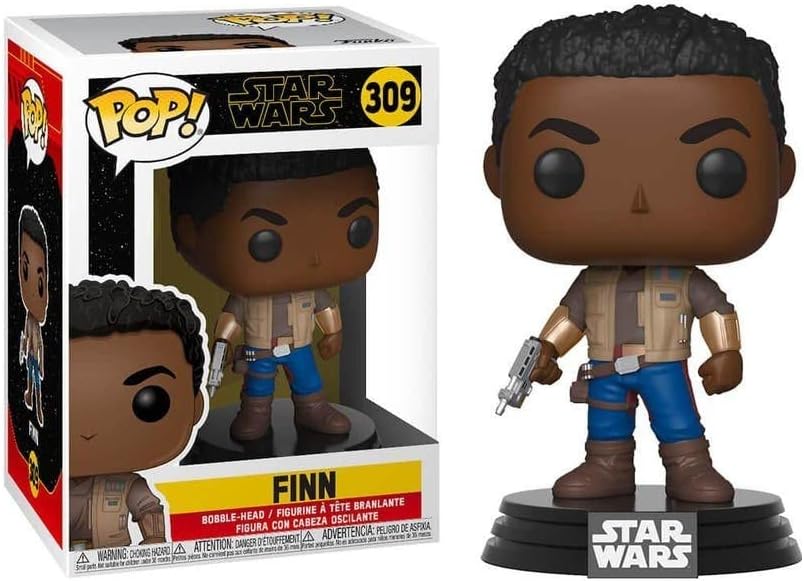 Funko POP!. Star Wars The Rise of Skywalker - Finn - Vinyl-Sammelfigur - Geschenkidee - Offizielle Handelswaren - Spielzeug Für Kinder Und Erwachsene - Movies Fans - Modellfigur Für Sammler