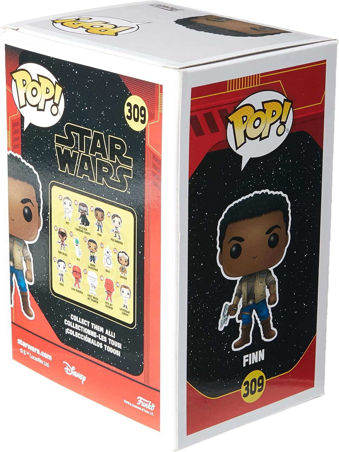 Funko POP!. Star Wars The Rise of Skywalker - Finn - Vinyl-Sammelfigur - Geschenkidee - Offizielle Handelswaren - Spielzeug Für Kinder Und Erwachsene - Movies Fans - Modellfigur Für Sammler
