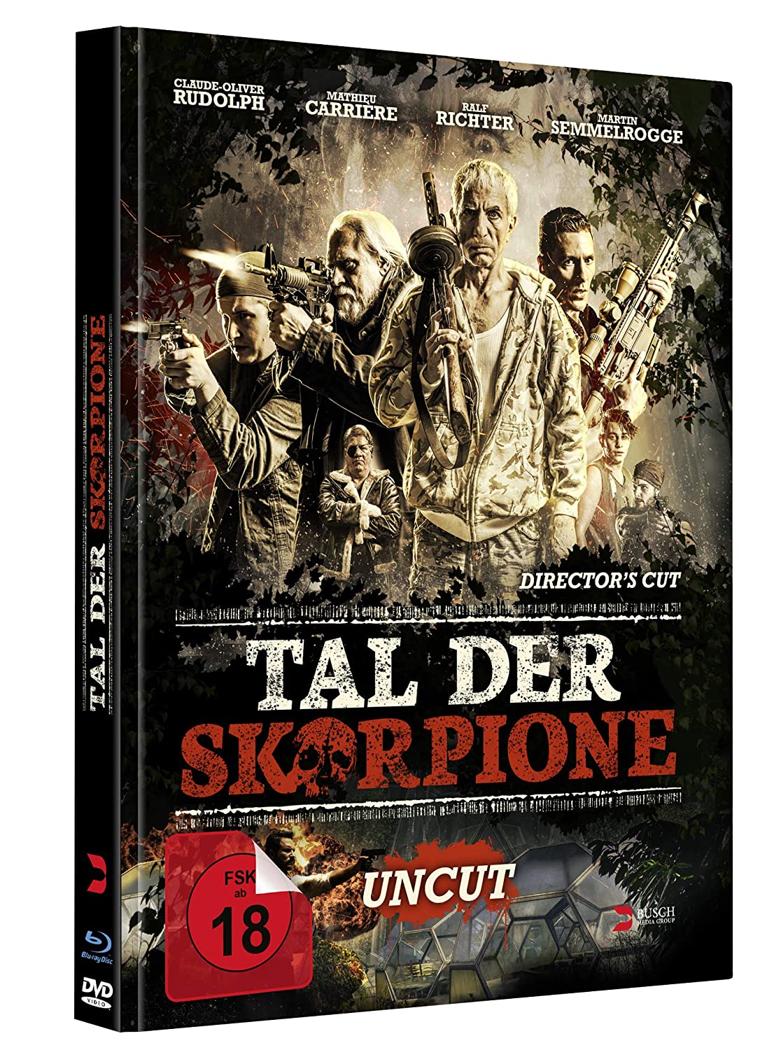 Tal der Skorpione (uncut) - 3-Disc Limited Edition (Mediabook) (Blu-ray + 2 DVDs