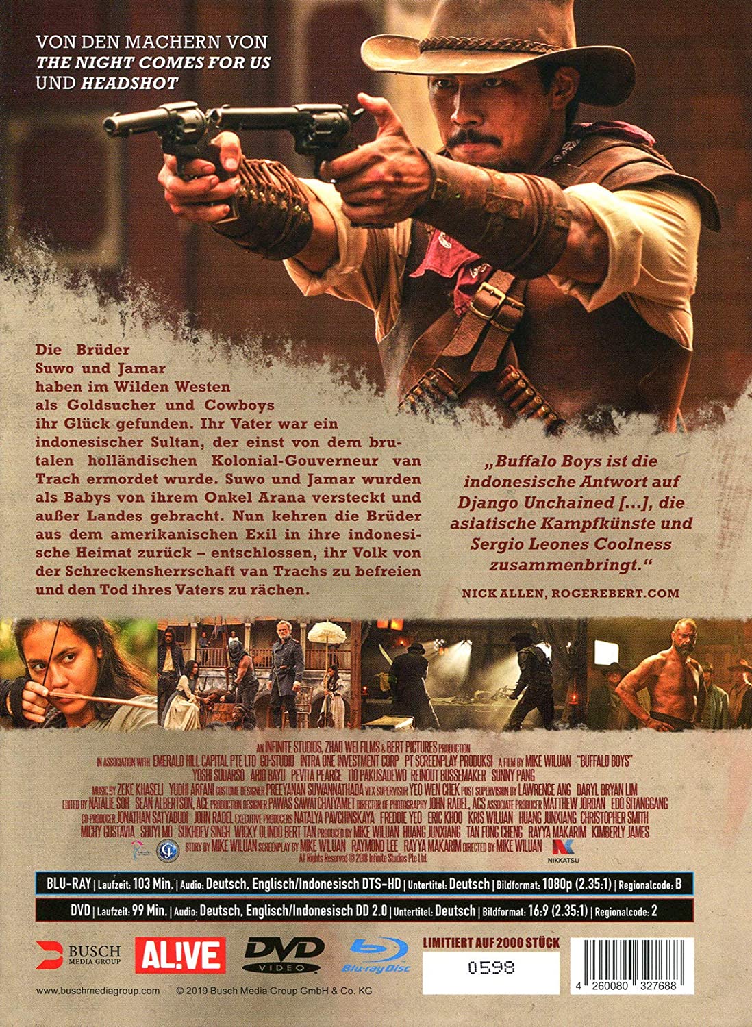 Buffalo Boys (uncut) - Limited Collector's Edition Mediabook (Blu-ray + DVD