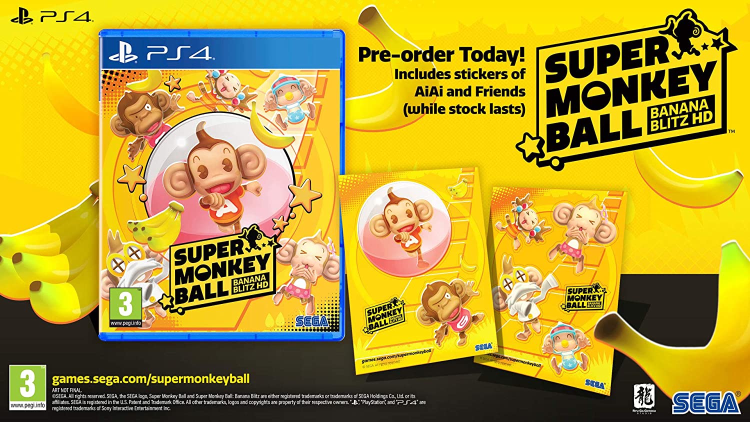 Super Monkey Ball Banana Blitz HD (PS4