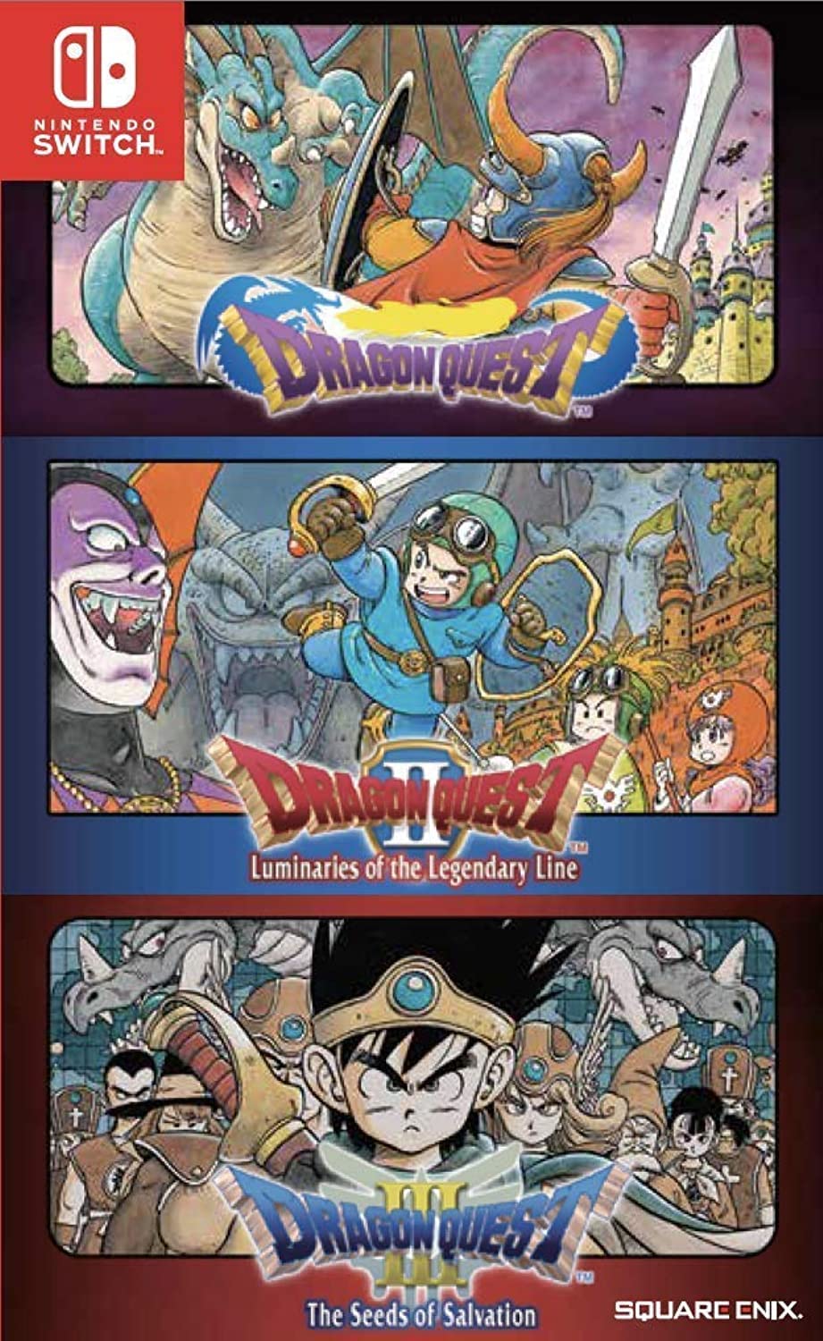 NSW Dragon Quest I, II & III (1, 2 & 3) Collection (#
