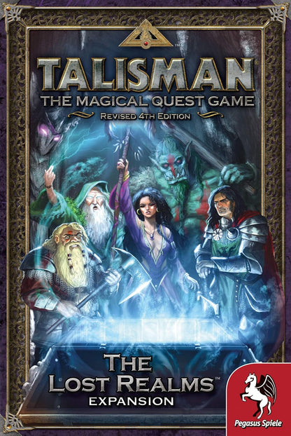 Pegasus Spiele | Talisman: The Lost Realms Expansion | Board Game | Ages 13+ | 2-6 Players | 90 Minutes Playing Time