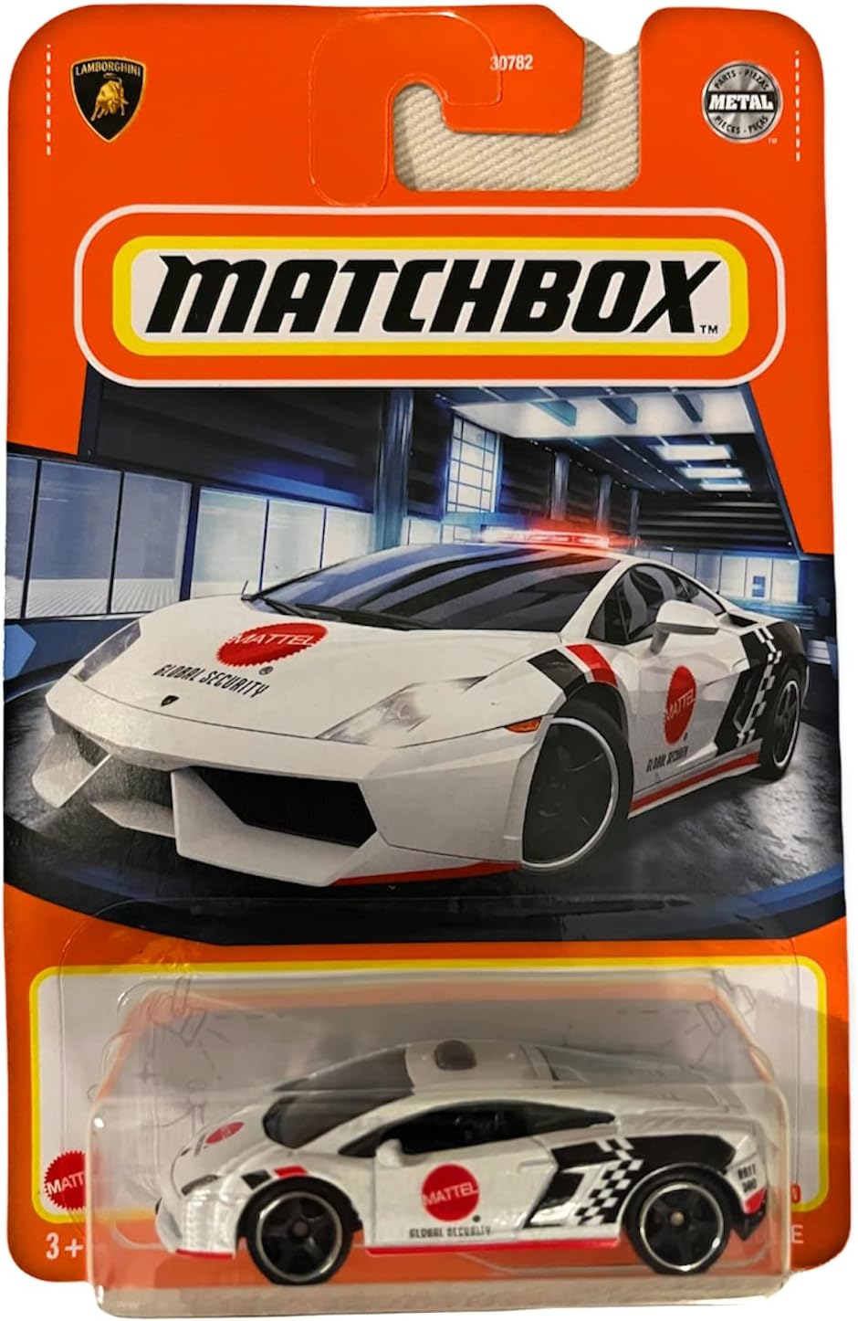 Matchbox Power Grabs White Lamborghini Gallardo Police 69/100