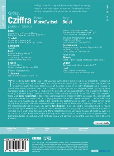 Cziffra/Moiseiwitsch/Bolet: Classic Archive