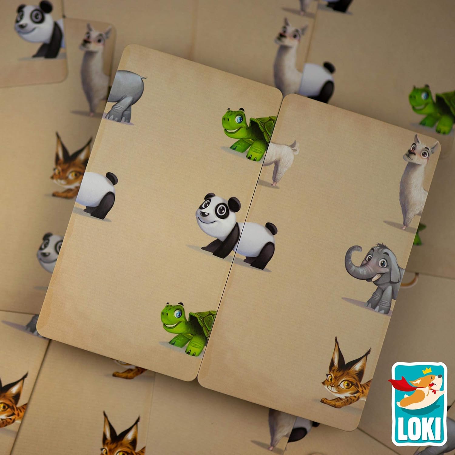 Iello | Zoo Run | Board Game | Ages 4+ | 1-5 Players | 15 Minutes Playing Time