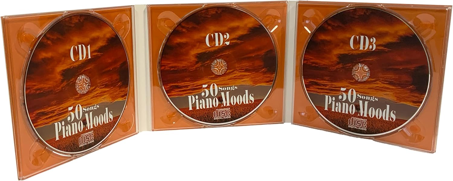 50 Songs Piano Moods, 3 CD, Piano Music, Relax Music, Classical Music, Soft Piano, Piano Pieces