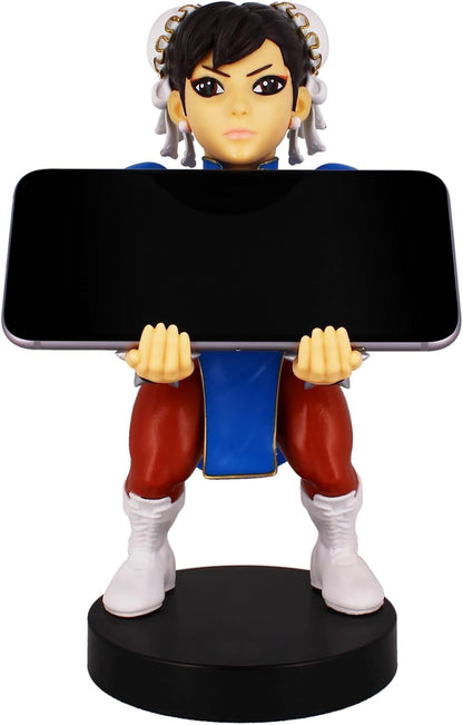 Chun Li Capcom Street Fighter Cableguy Controller Phone Holder Stand- compatible with Xbox, Play Station, Nintendo Switch and most smartphones (Xbox One////