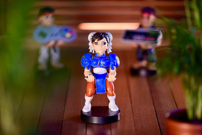 Chun Li Capcom Street Fighter Cableguy Controller Phone Holder Stand- compatible with Xbox, Play Station, Nintendo Switch and most smartphones (Xbox One////