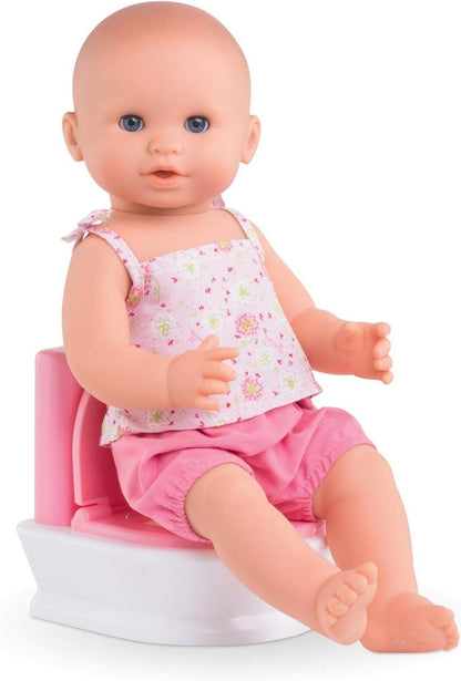 Corolle - 9000140480 Interactive Toilet, Accessory for 30 and 36 cm dolls, 3 years and above