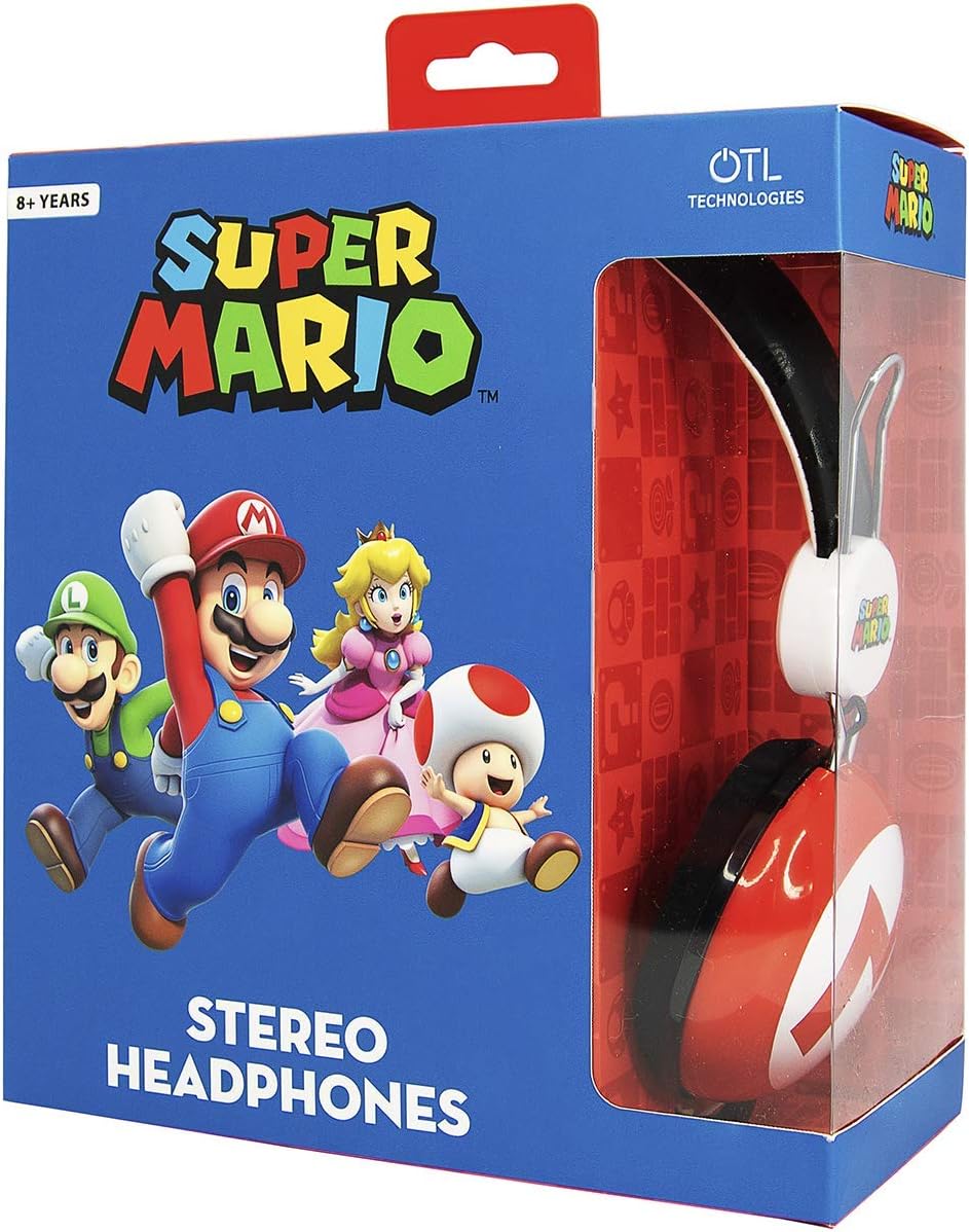 OTL Technologies SM0654 Super Mario Icon Headphones