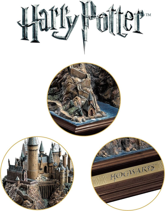 The Noble Collection Harry Potter Hogwarts School Sculpture - 12.6 in (32cm) Resin Statue of Hogwarts Castle - Officially Licensed Film Set Movie Props Gifts One Size Multi-coloured