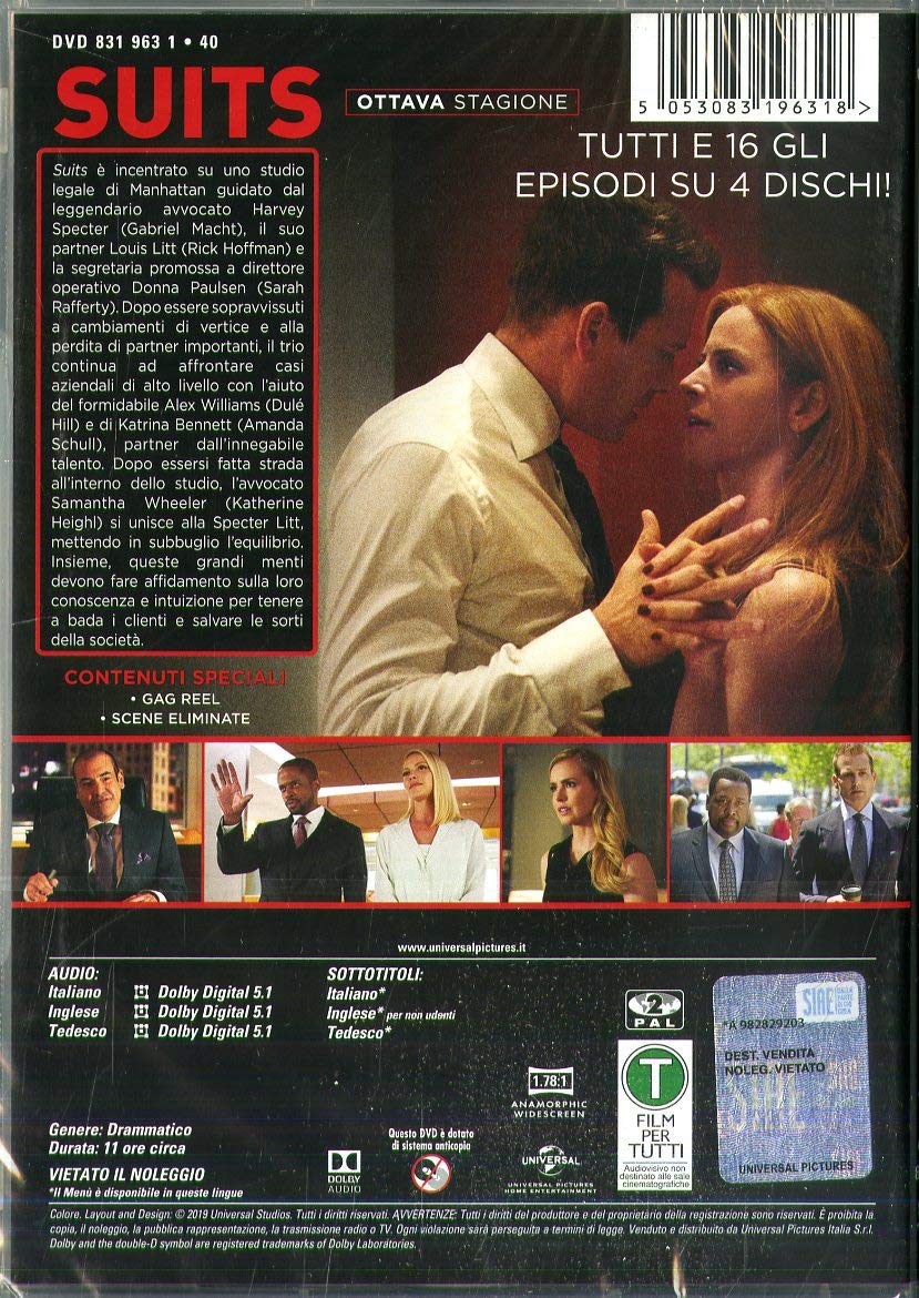 Suits Stg.8 (Box 4 Dv)