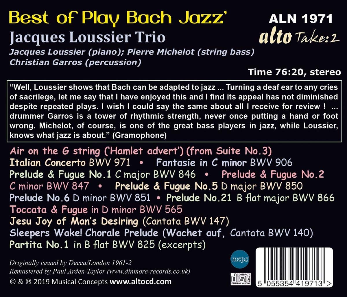 Best of Play Bach Jazz