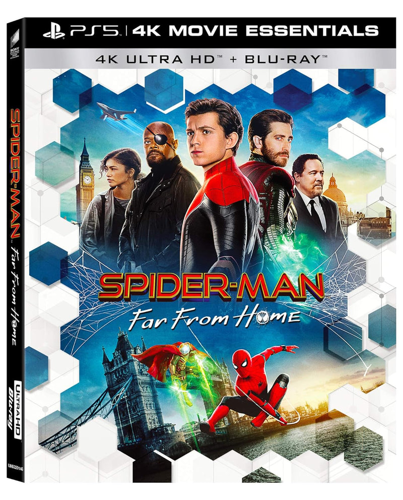 Spider-Man: Far From Home (4K Ultra-HD+Blu-Ray). La copertina può variare leggermente