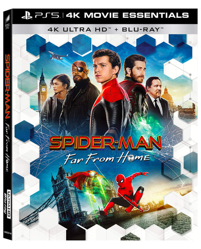 Spider-Man: Far From Home (4K Ultra-HD+Blu-Ray). La copertina può variare leggermente