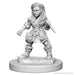 D&D Unpainted Miniatures: Halfling Female Rogue
