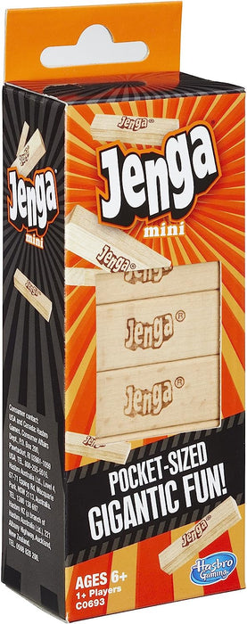 Hasbro Gaming Jenga Mini Game, Ages 6 And Up, For 1 Or More Players