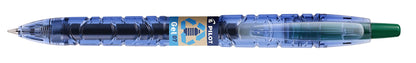 Pilot B2P Gel Rollerball Recycled 0.7mm Green (Pack of 10