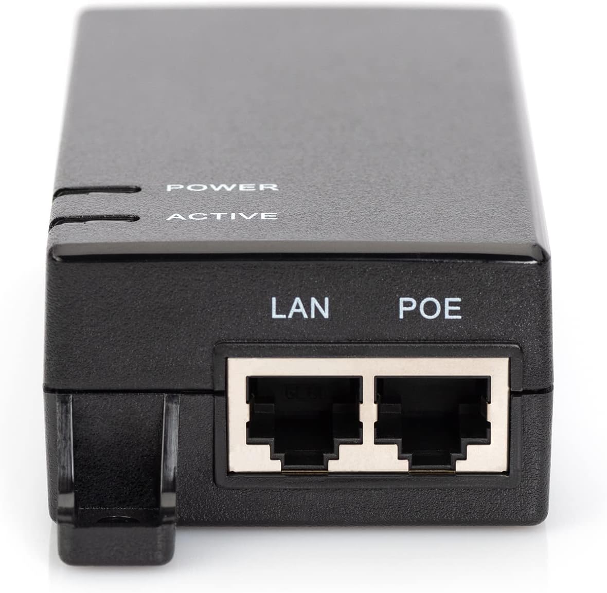 DIGITUS PoE Injector - IEEE802.3af - Gigabit Ethernet - 15.4 Watt - Max. 48 Volt - Power Supply Pin 4/5 (+) & 7/8