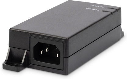 DIGITUS PoE Injector - IEEE802.3af - Gigabit Ethernet - 15.4 Watt - Max. 48 Volt - Power Supply Pin 4/5 (+) & 7/8