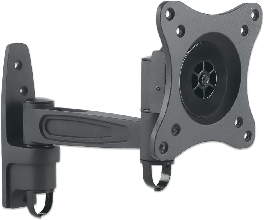 Manhattan Universal Aluminium Flat Panel Tv Articulating Wall Mount 13-27"