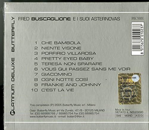 platinum Deluxe Butterfly