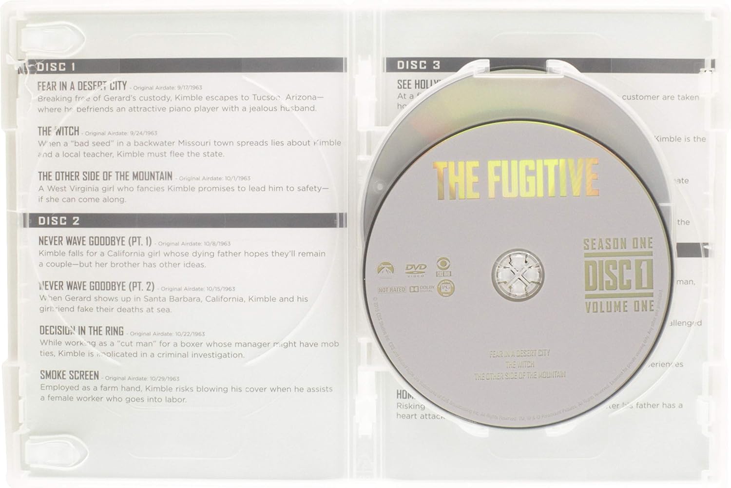 The Fugitive: Season 1, Vol. 1