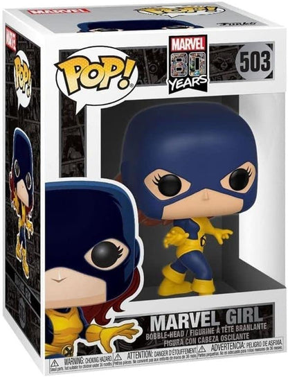 Funko POP! Bobble 80th-First Appearance-Marvel Girl - Marvel Comics - Collectable Vinyl Figure - Gift Idea - Official Merchandise - Toys for Kids & Adults - Comic Books Fans