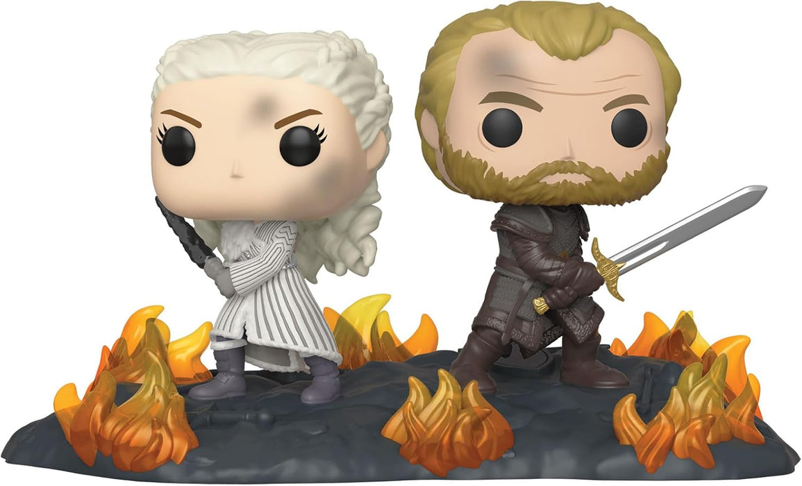 Funko POP! Moment: Game Of Thrones-Daenerys Targaryen & Jorah B2B With Swords - Collectable Vinyl Figure - Gift Idea - Official Merchandise - Toys for Kids & Adults - TV Fans