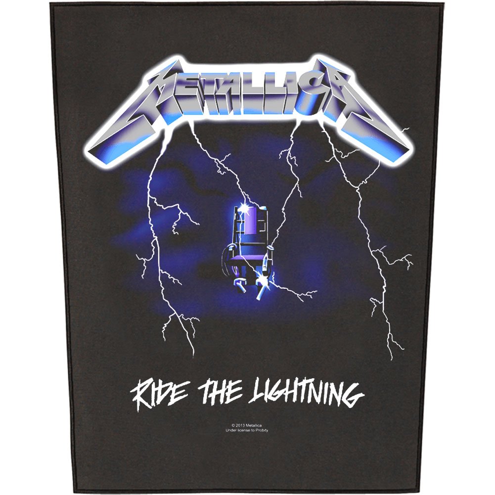 Ride The Lightning Backpatch