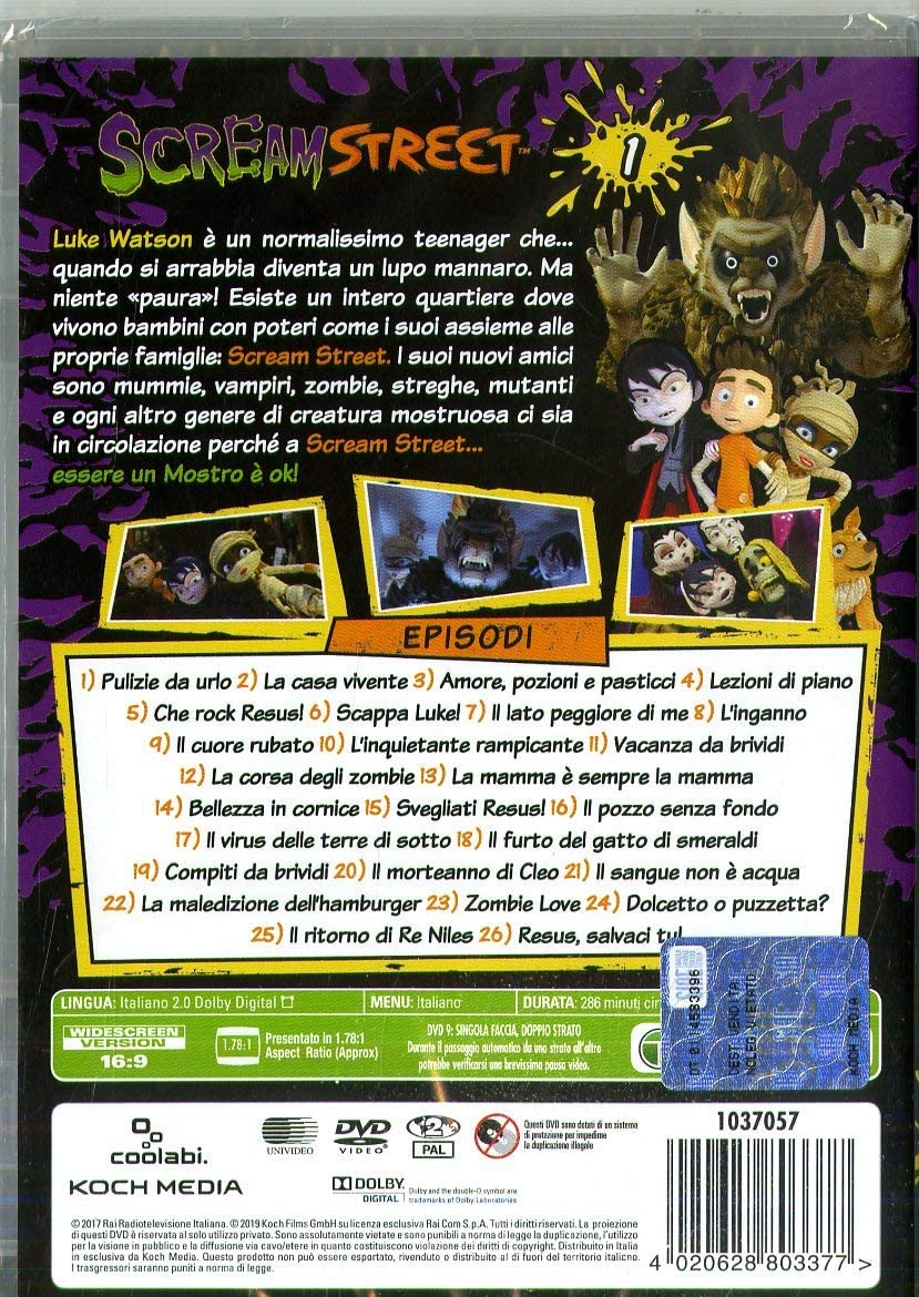 Scream Street Vol.1