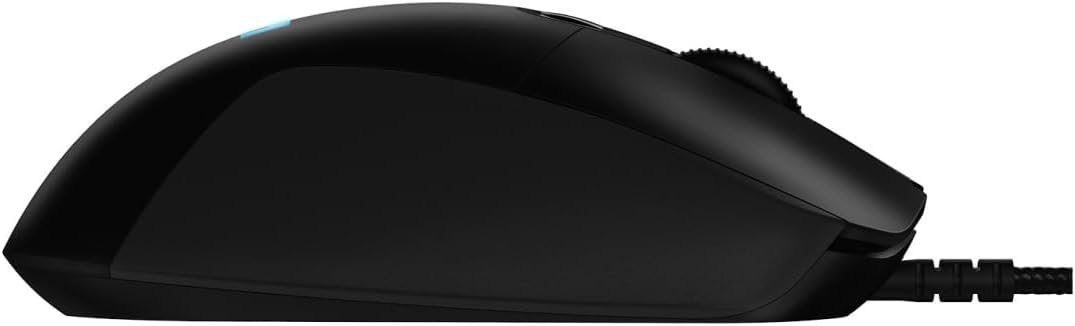 Logitech G403 HERO-gamingmuis met HERO 25K DPI-sensor, LIGHTSYNC RGB, licht gewicht van 87 g en optioneel 10 g gewicht, pc/Mac - zwart