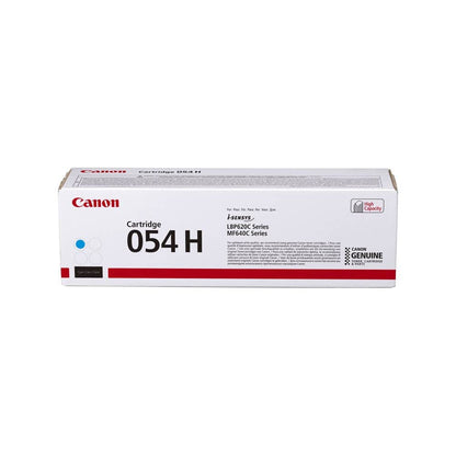 Canon 054 H - High capacity - cyan - original - toner cartridge - for ImageCLASS LBP622Cdw, MF641CW, MF642Cdw, MF644Cdw
