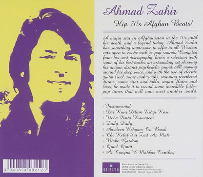 Ahmad Zahir - Hip 70's Afghan Beats