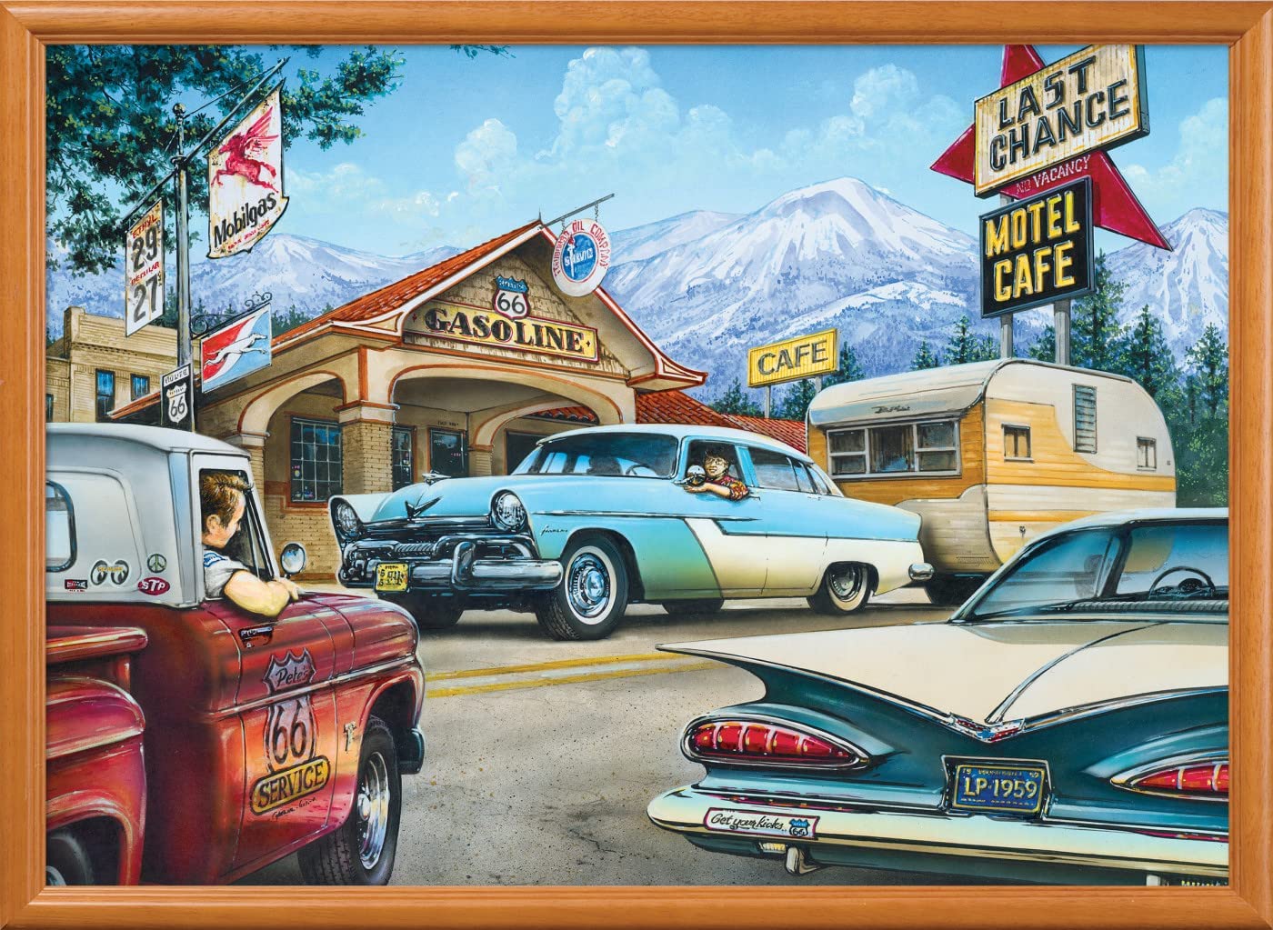 MasterPieces 71734 Jigsaw Puzzle, On the Road Again, 1000