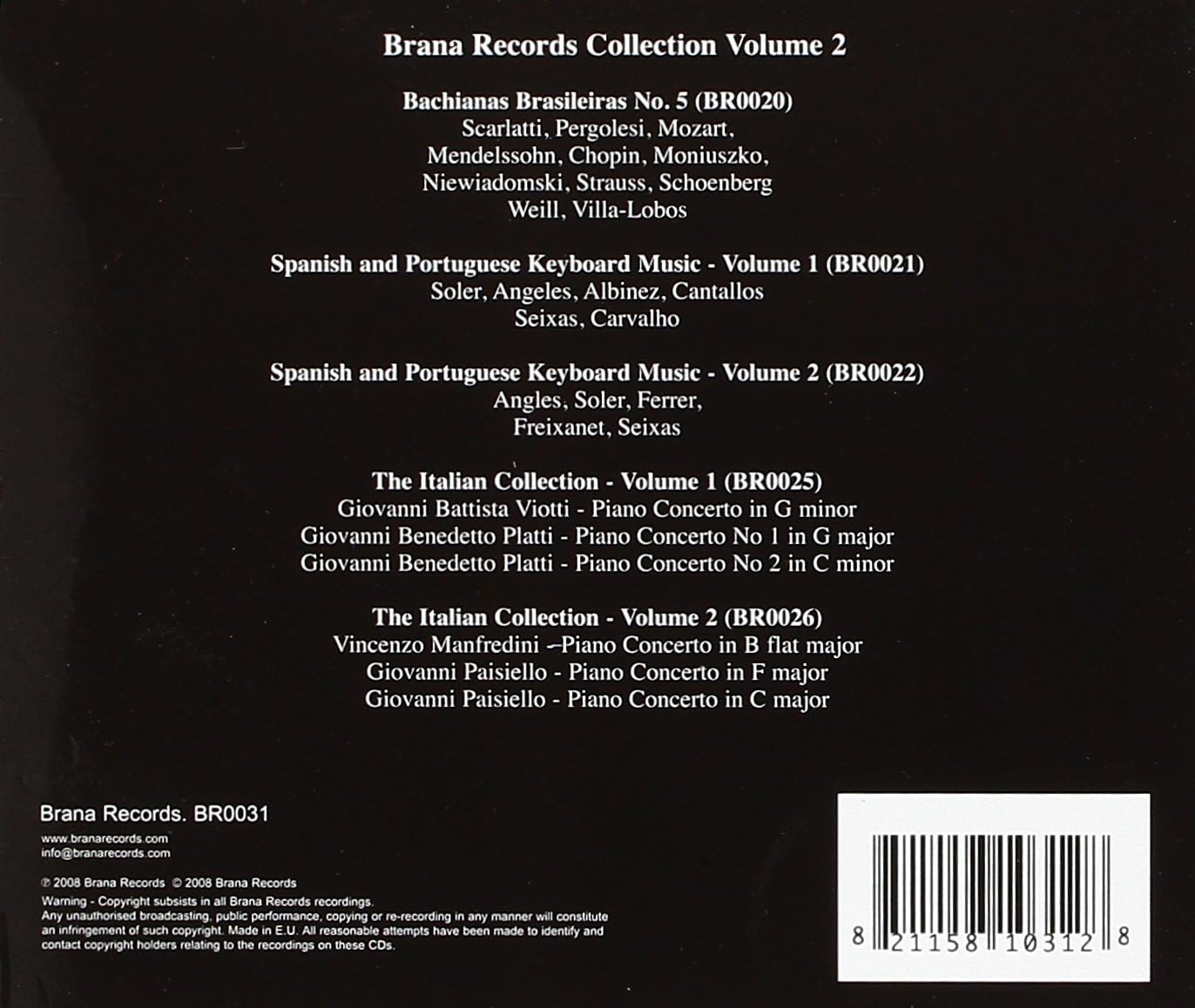Blumental Celine - Brana Records Collection, Volume 2