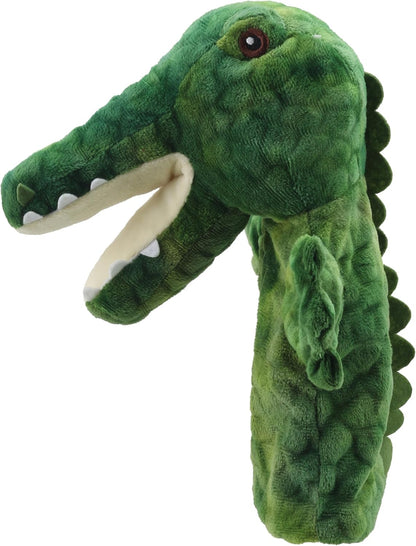 The Puppet Company - Crocodile - Eco Animal Puppet Buddies, Green