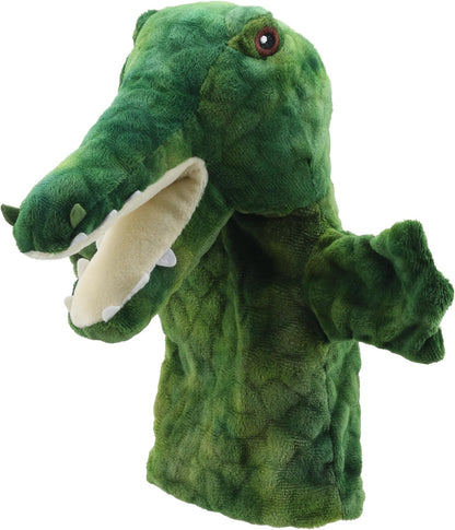 The Puppet Company - Crocodile - Eco Animal Puppet Buddies, Green