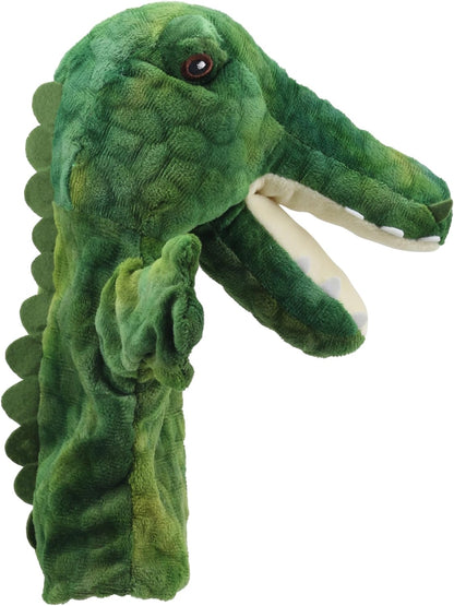 The Puppet Company - Crocodile - Eco Animal Puppet Buddies, Green
