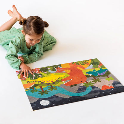 Petit Collage Floor Puzzle | Dinosaurs