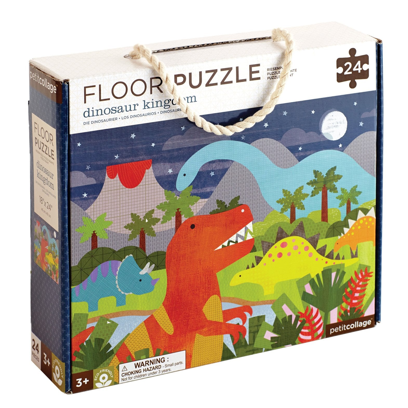 Petit Collage Floor Puzzle | Dinosaurs