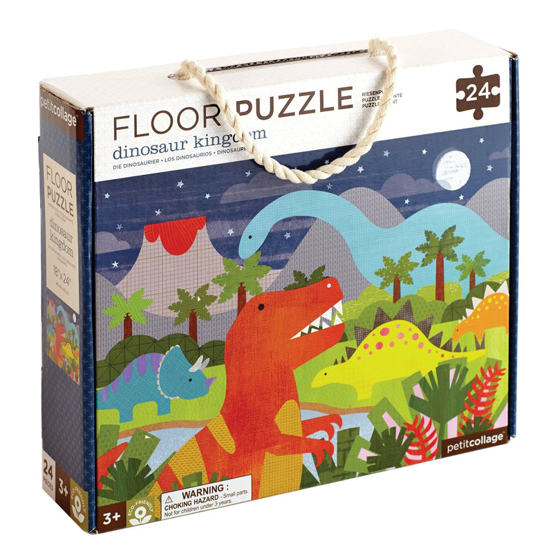 Petit Collage Floor Puzzle | Dinosaurs